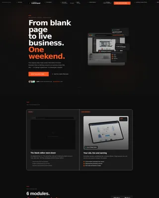 Highvelocity Startup | Free Website Template | Rocket