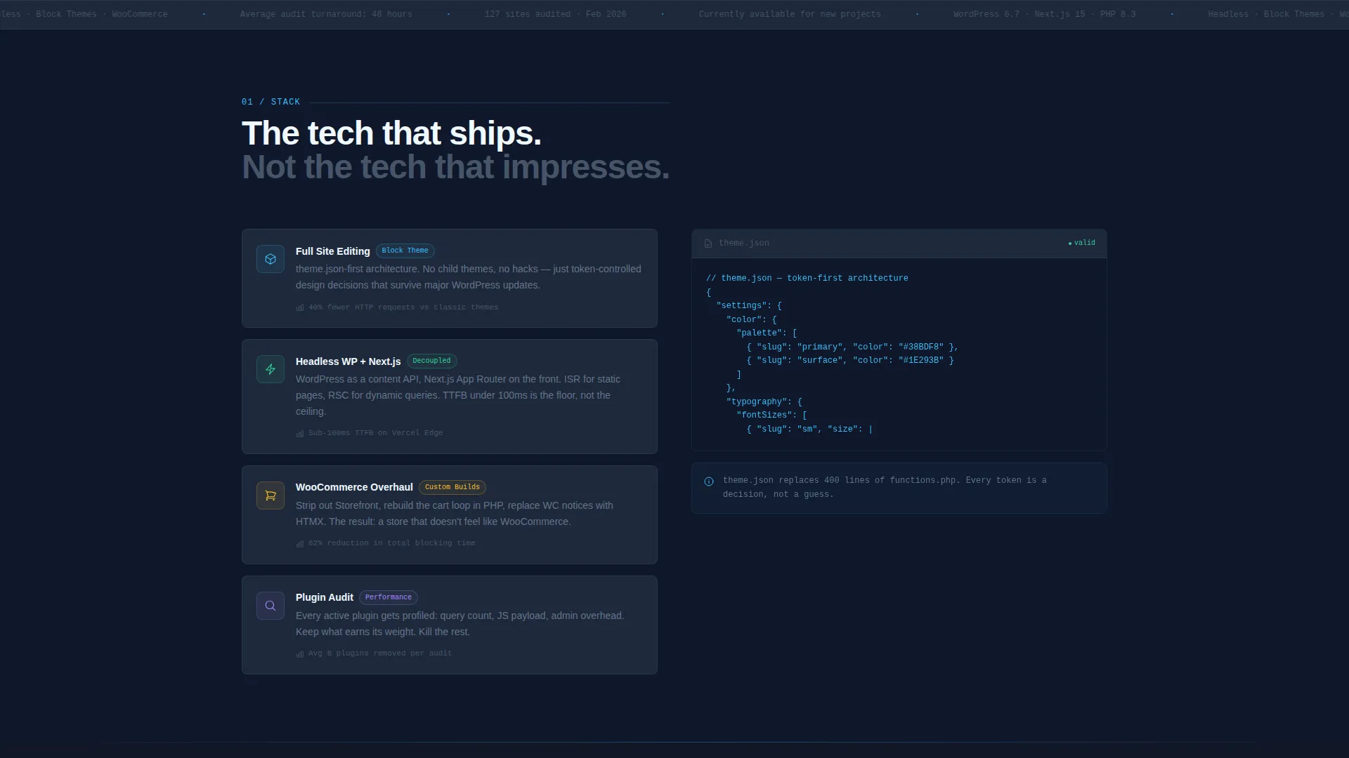 High-Performance WordPress | Free Website Template | Rocket