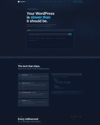 High-Performance WordPress | Free Website Template | Rocket