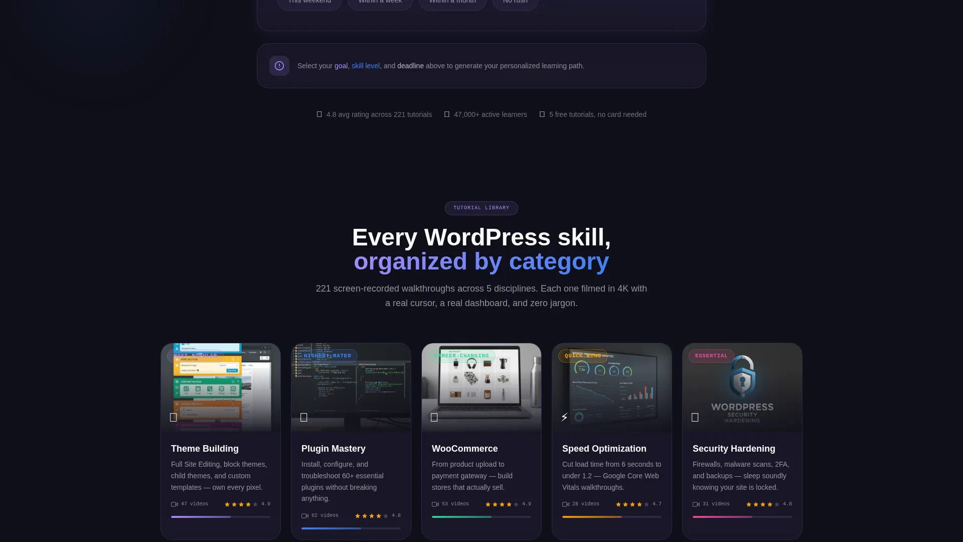Powerful Tutorial | Free Website Template | Rocket