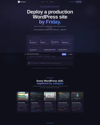 Powerful Tutorial | Free Website Template | Rocket