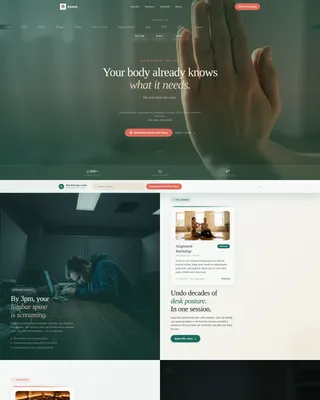 Yoga Studio Professional Website Template