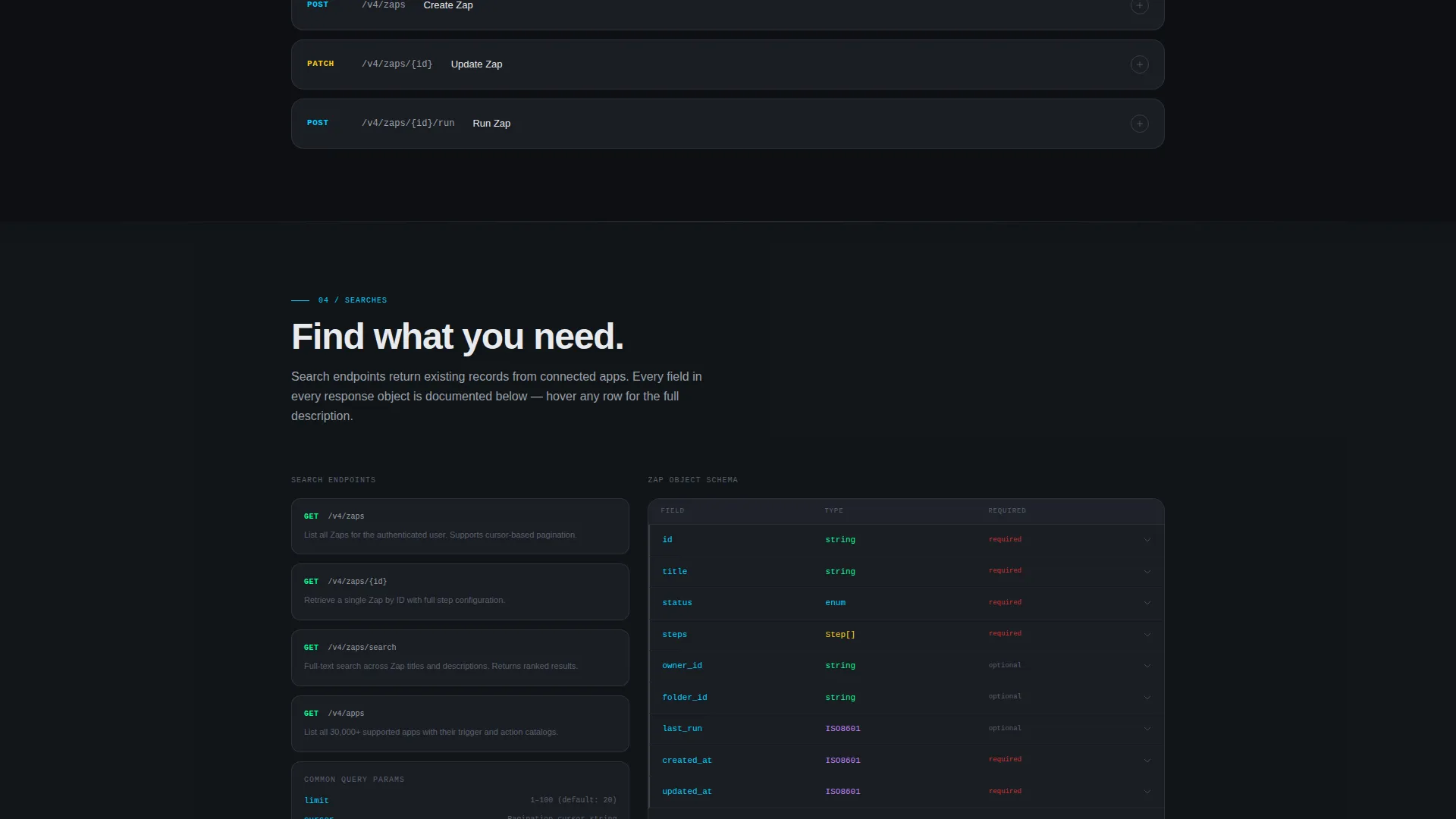 API Docs | Free Website Template | Rocket