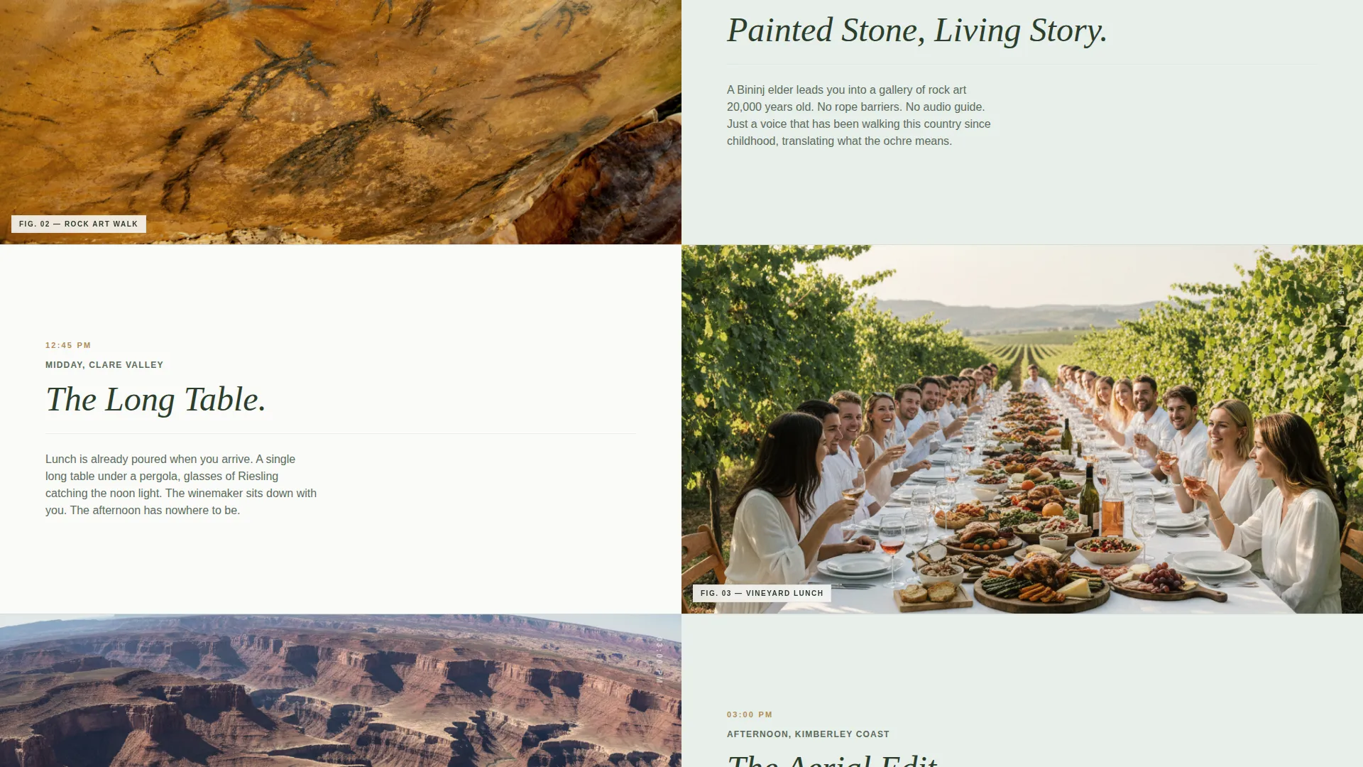 Luxury Australia Group Tour Landing Page Template