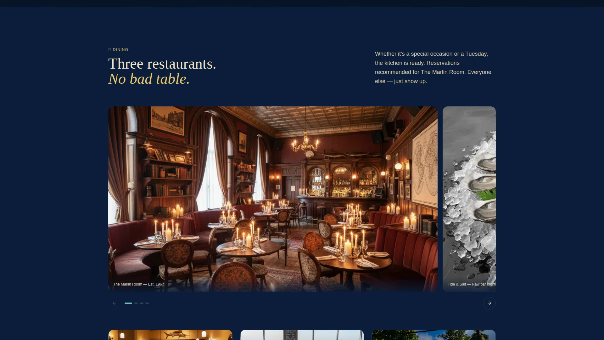 Casino Resort Landing Page Template | Neo-Retro