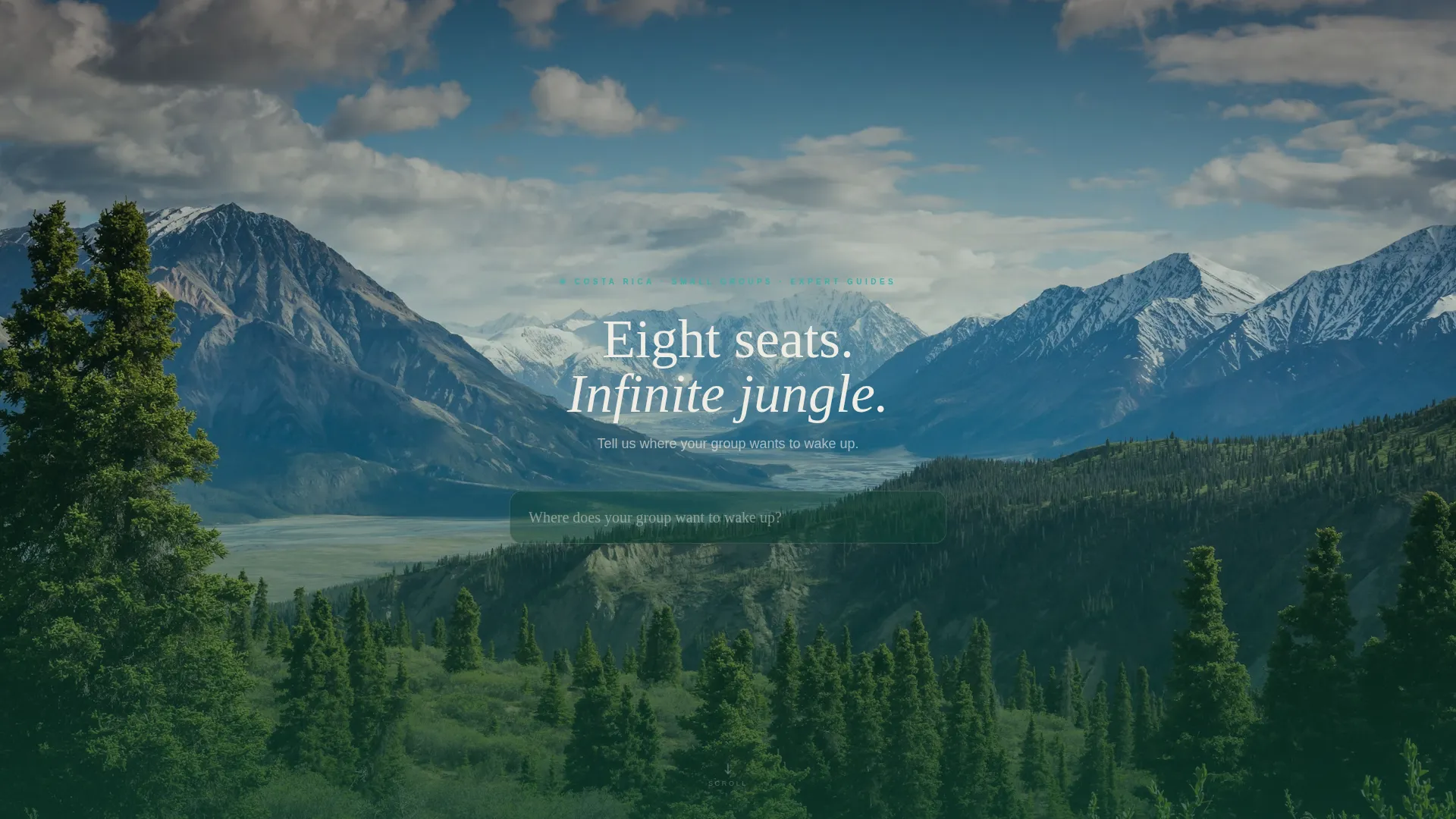 Adventure Experience Landing Page Template