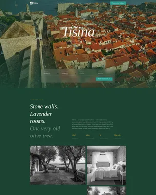 Croatia Wellness Retreat Landing Page Template