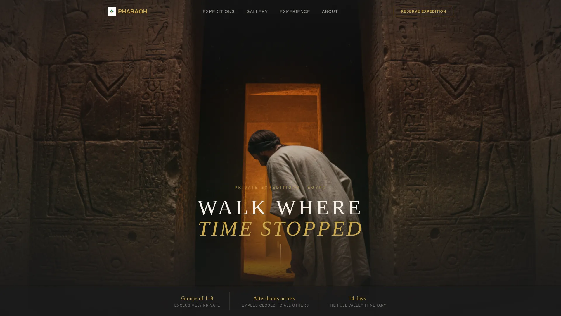 Adventure Tour Landing Page - Luxe Masonry Template