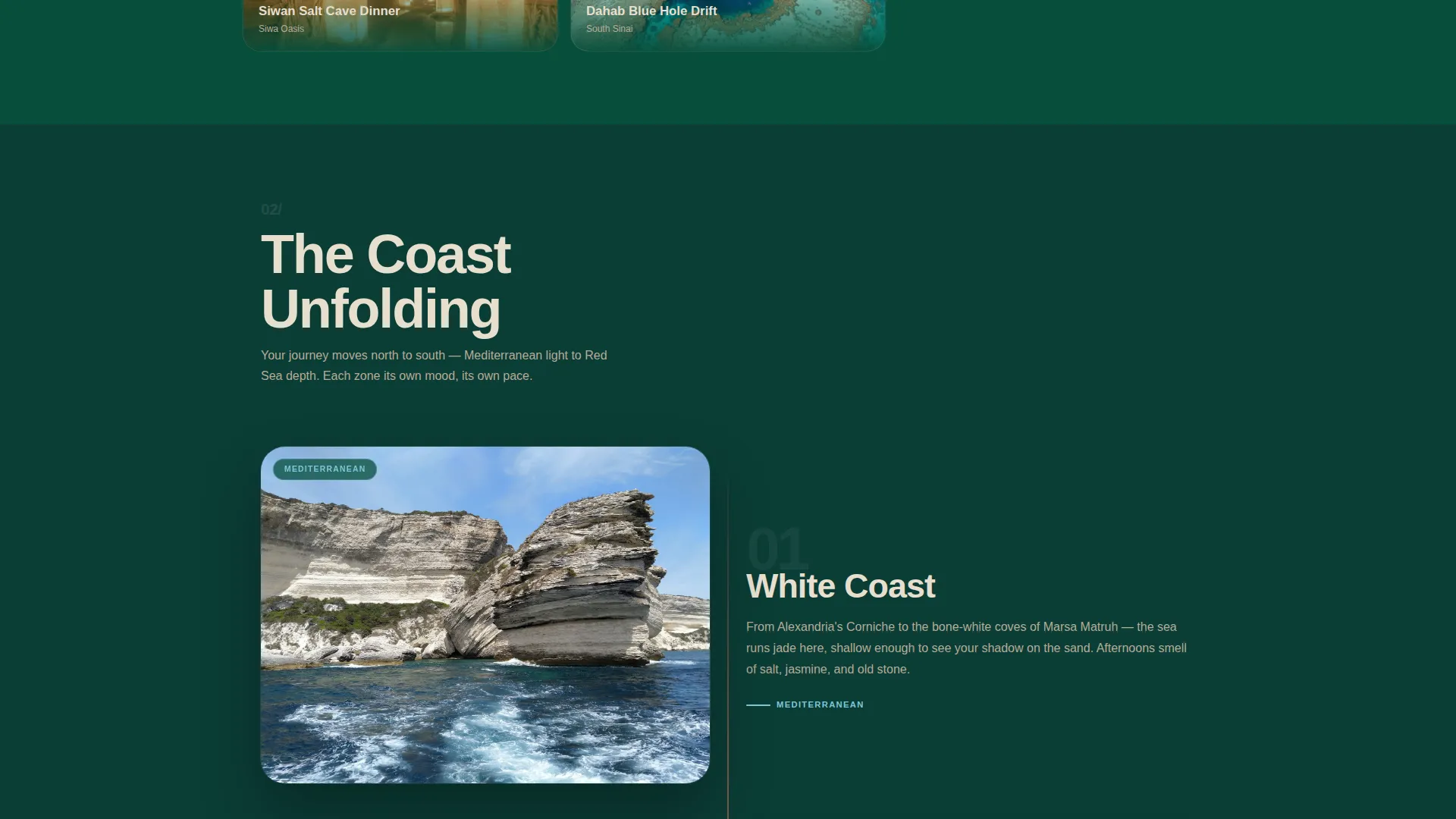 Egypt Honeymoon Package Landing Page Template
