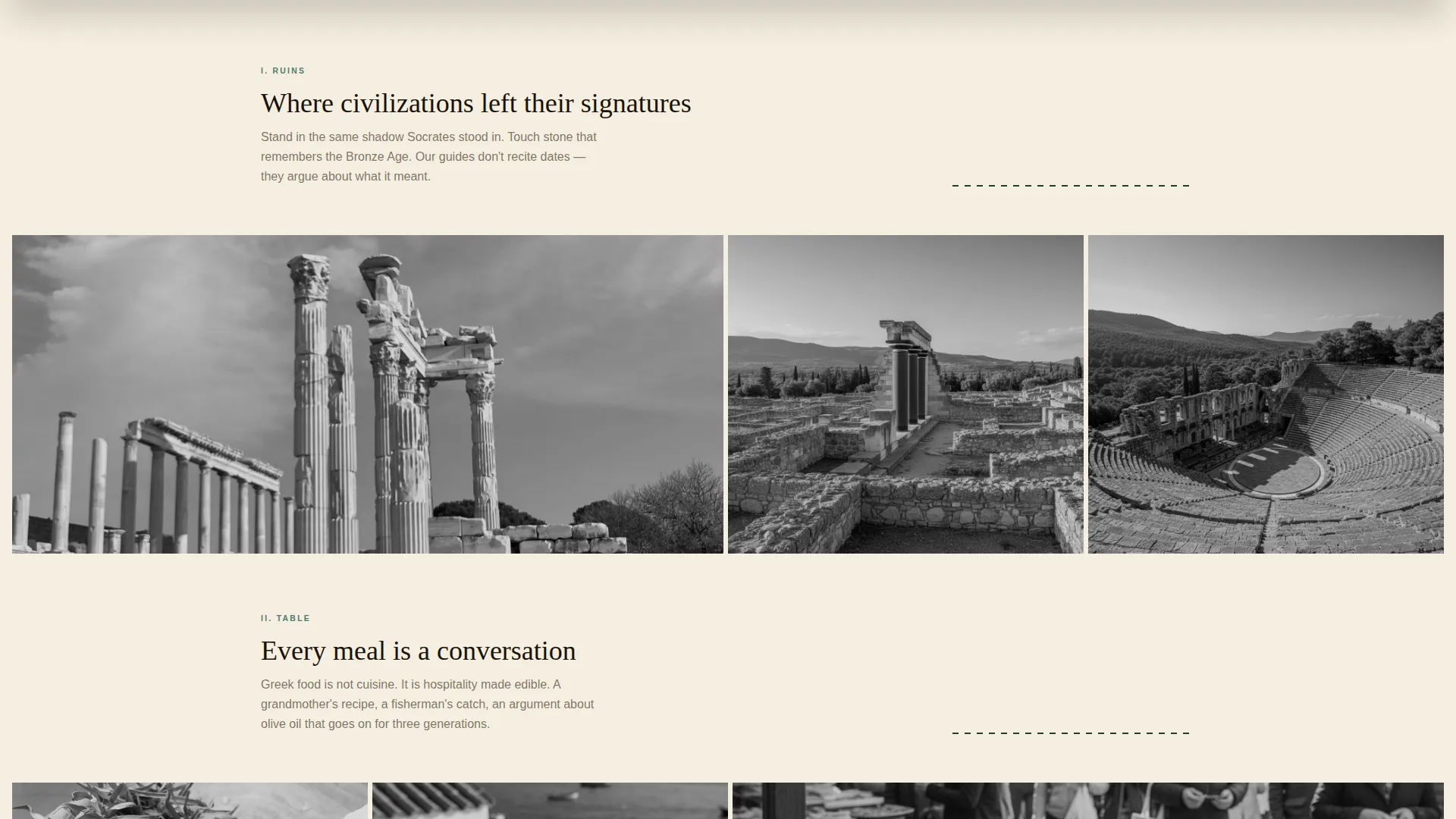 Greece Travel Booking Website Template