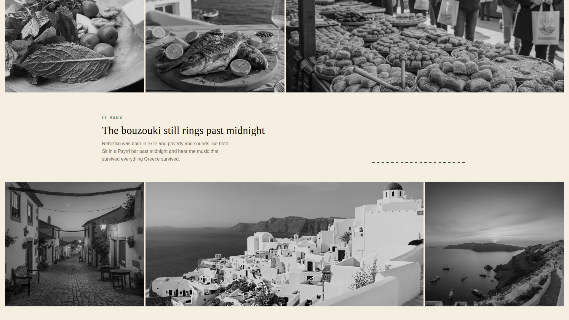 Greece Travel Booking Website Template
