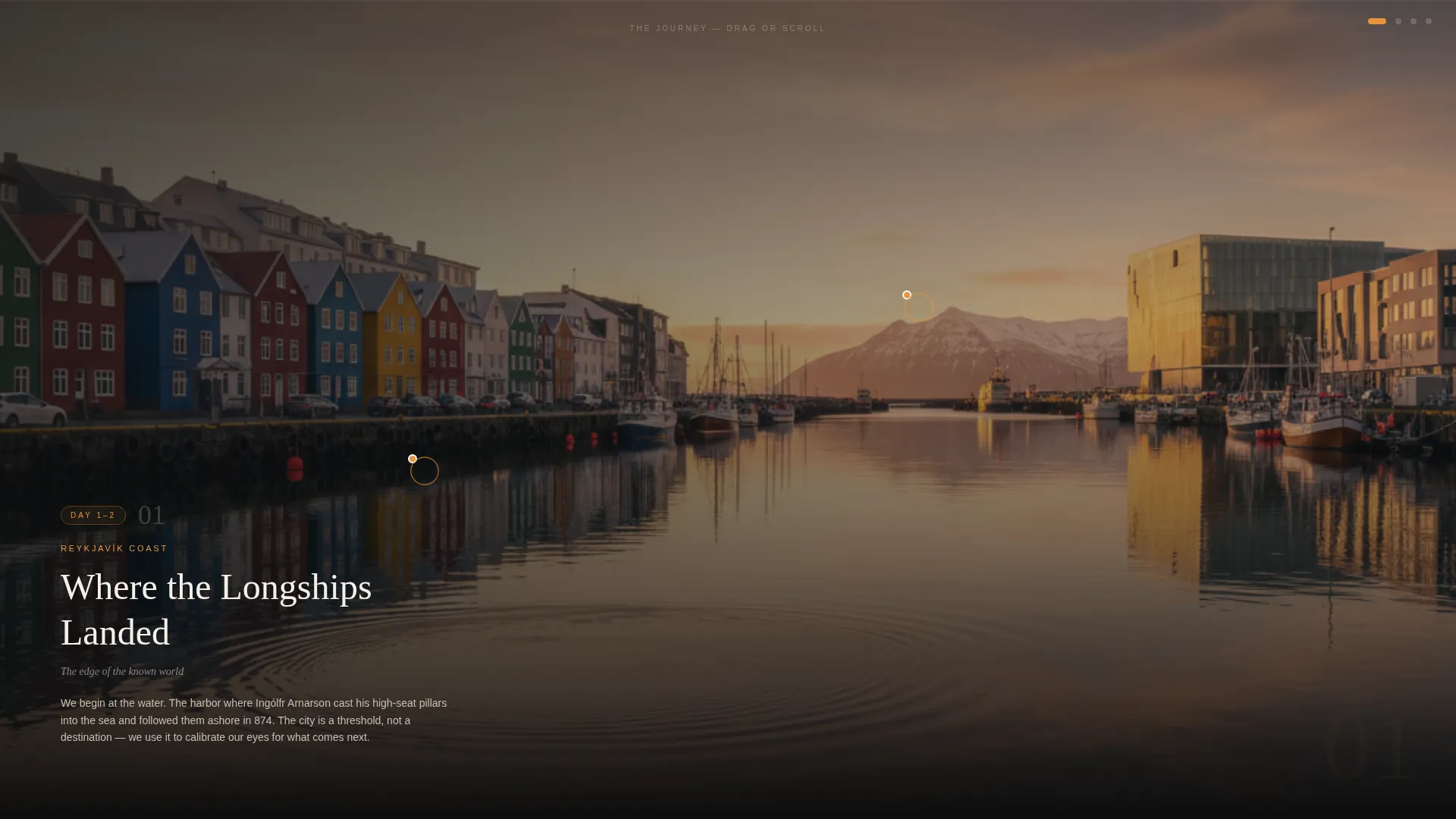Iceland Travel Complete Booking Website Template