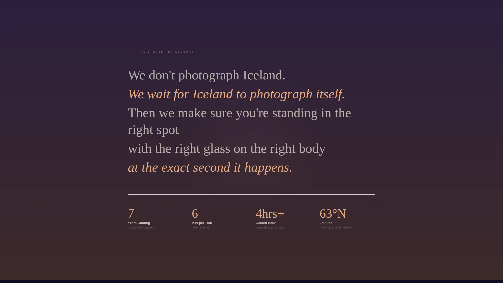 Iceland Travel Booking Website Template
