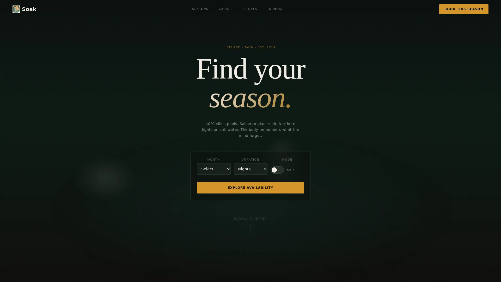 Iceland Travel Premium Booking Website Template