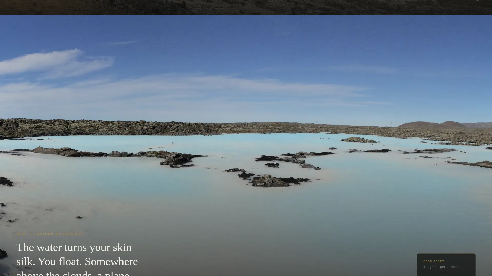 Iceland Travel Premium Booking Website Template