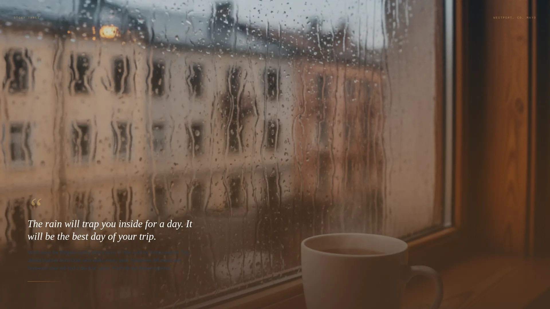Immersive Ireland Solo Travel Landing Page Template