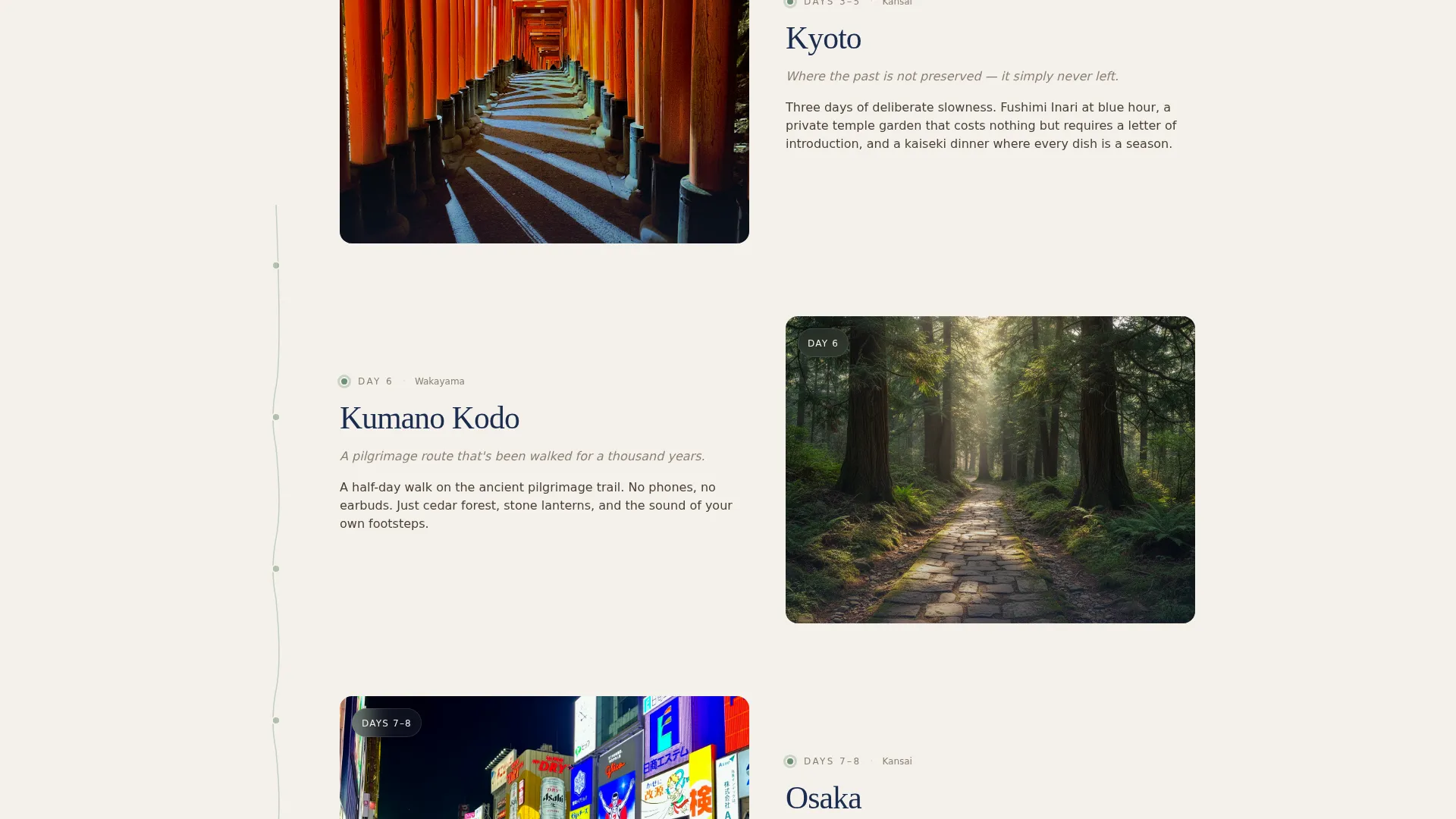 Japan Travel Booking Website Template