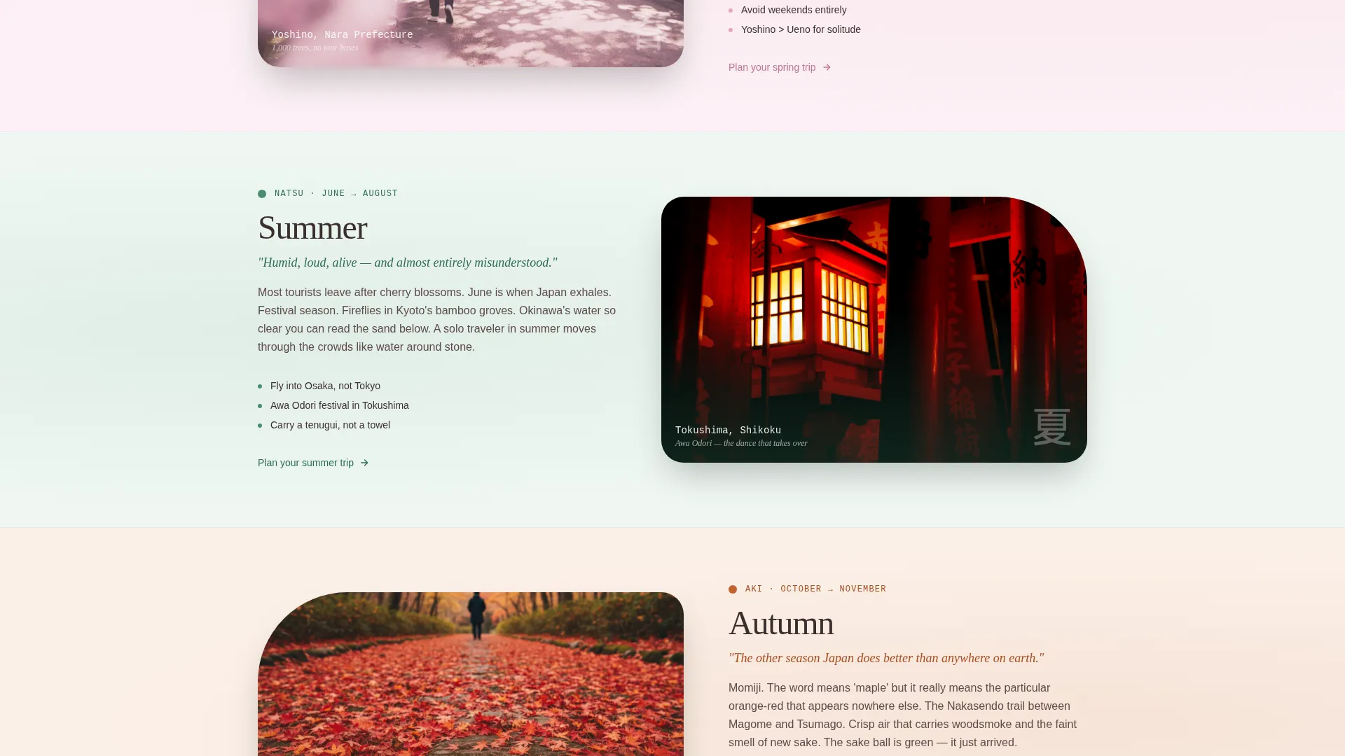 Japan Travel Specialist Professional Website Template