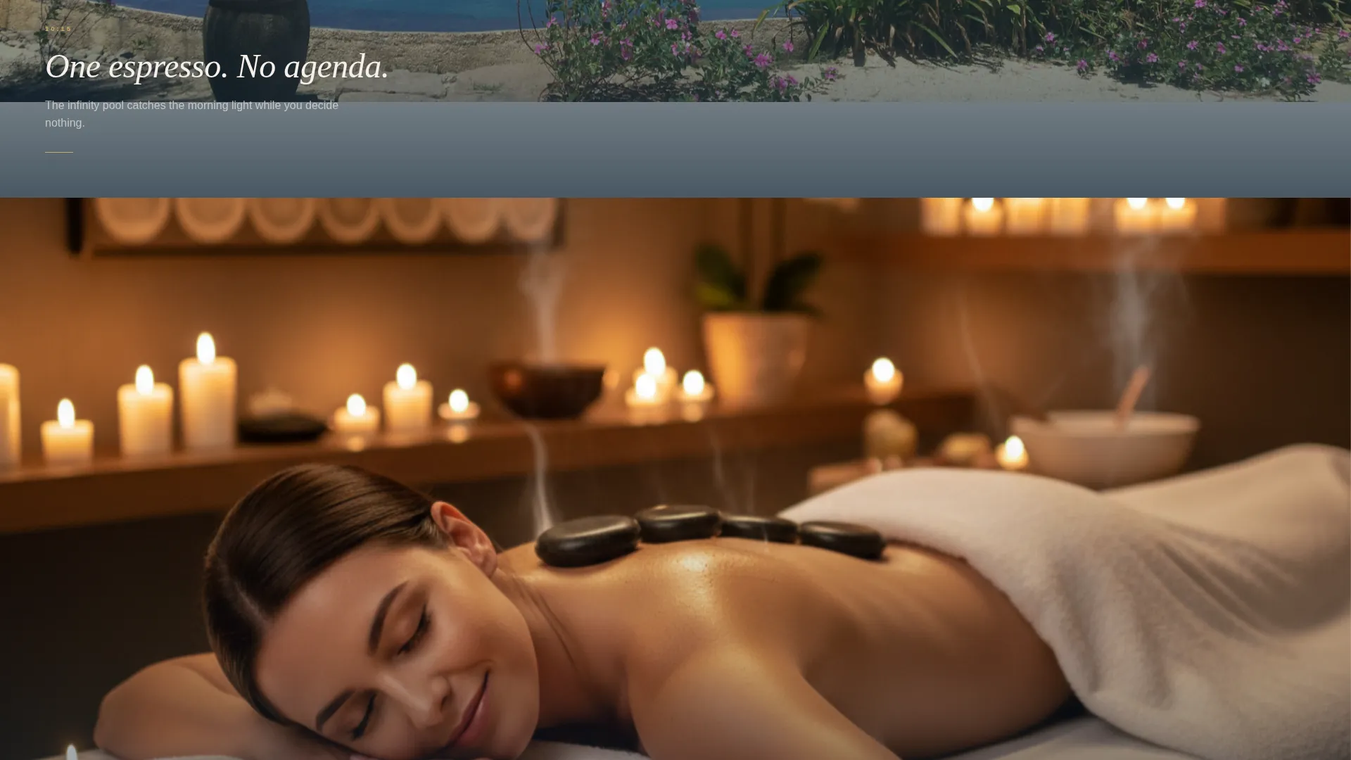 Immersive Luxury Hotel Landing Page Template