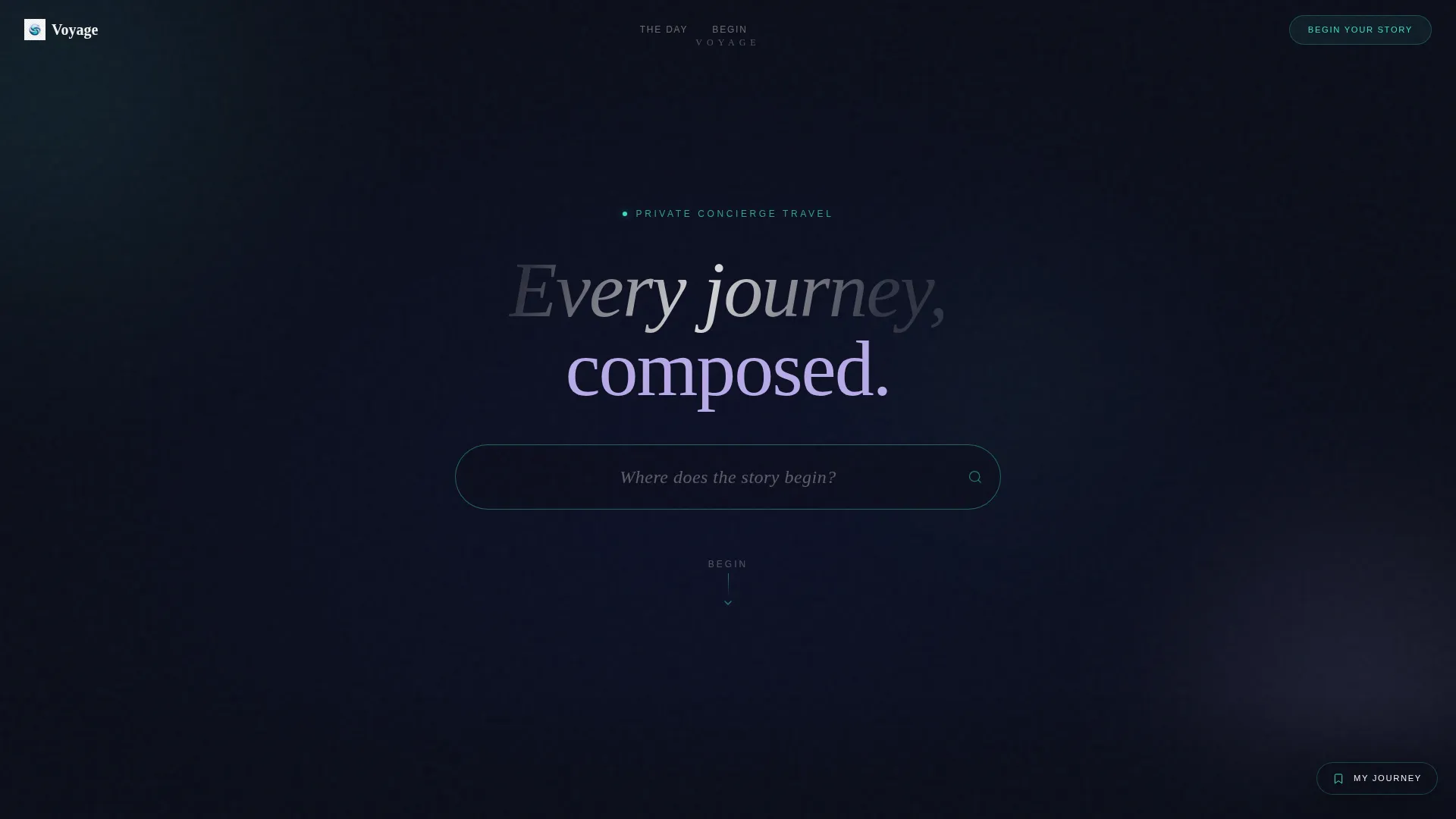 Premium Travel Landing Page Template