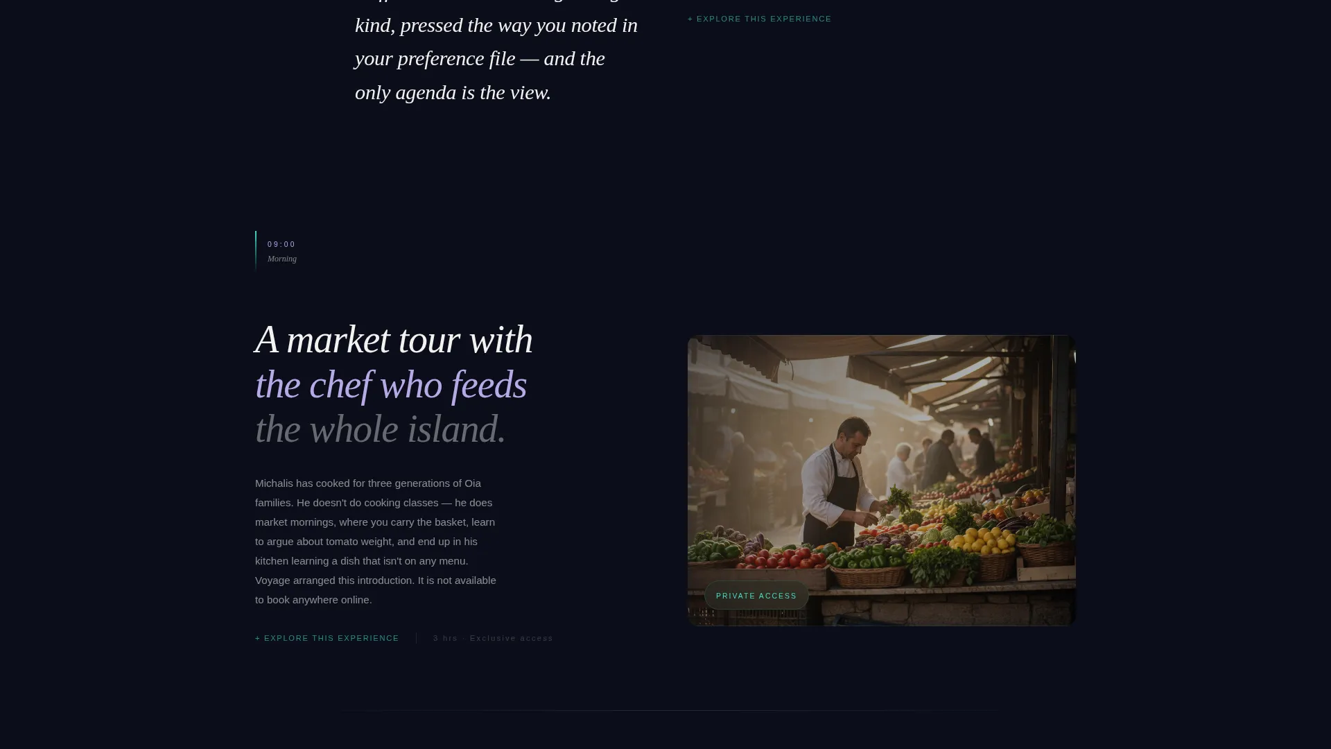 Premium Travel Landing Page Template