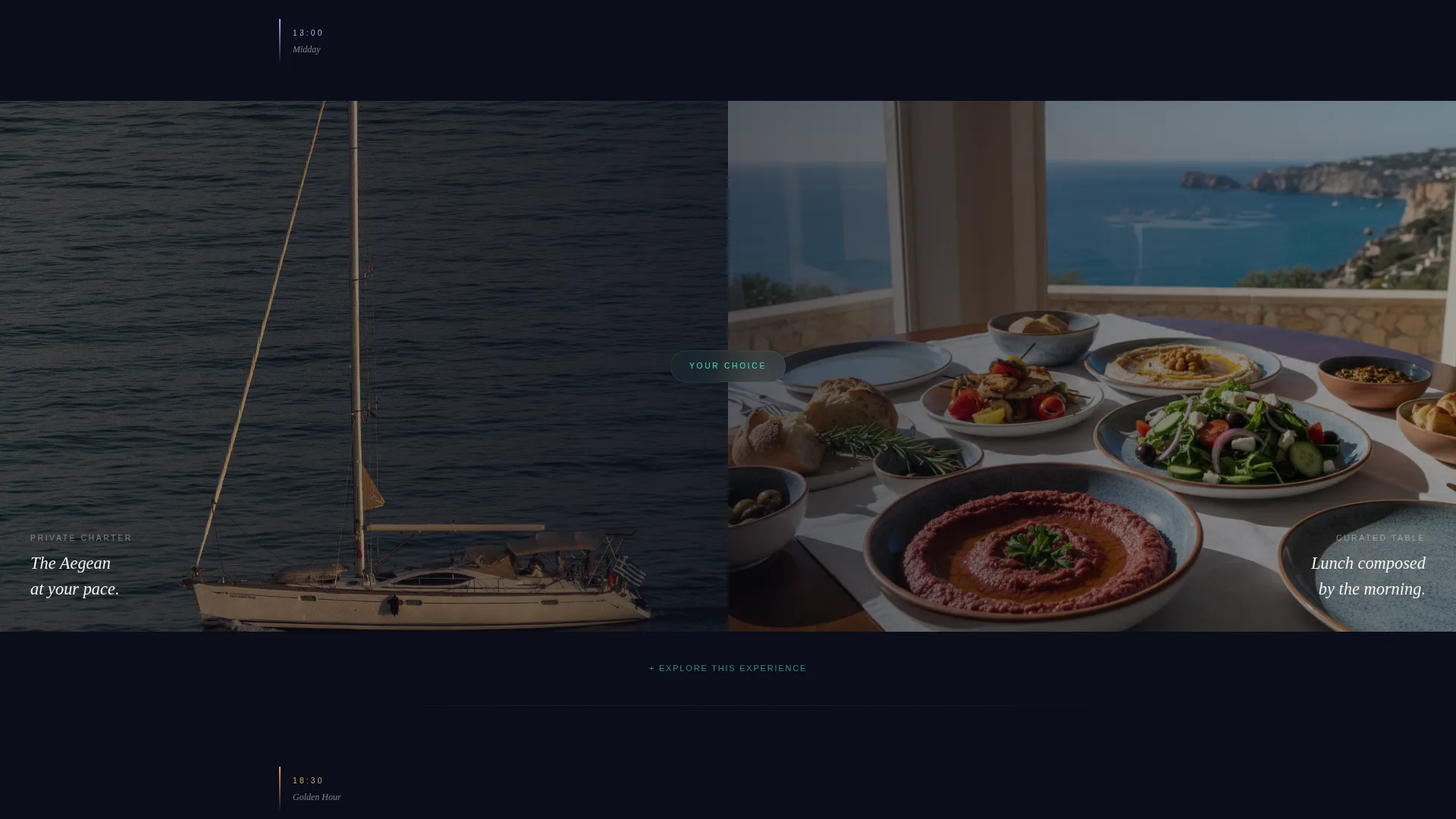 Premium Travel Landing Page Template