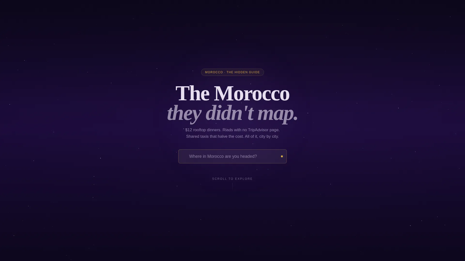 Budget Travel Guide Landing Page Template