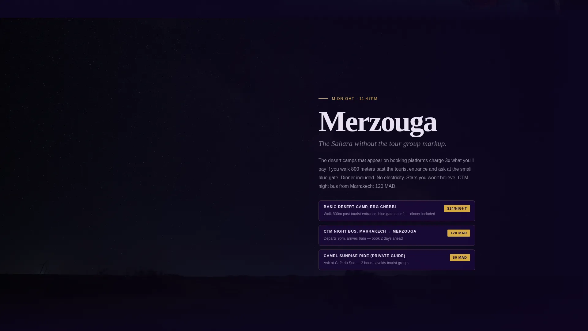Budget Travel Guide Landing Page Template