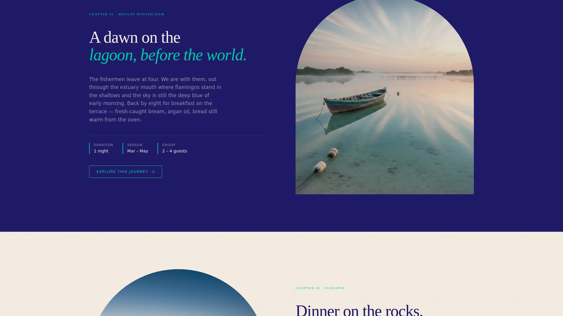 Luxury Travel Agency Landing Page Template