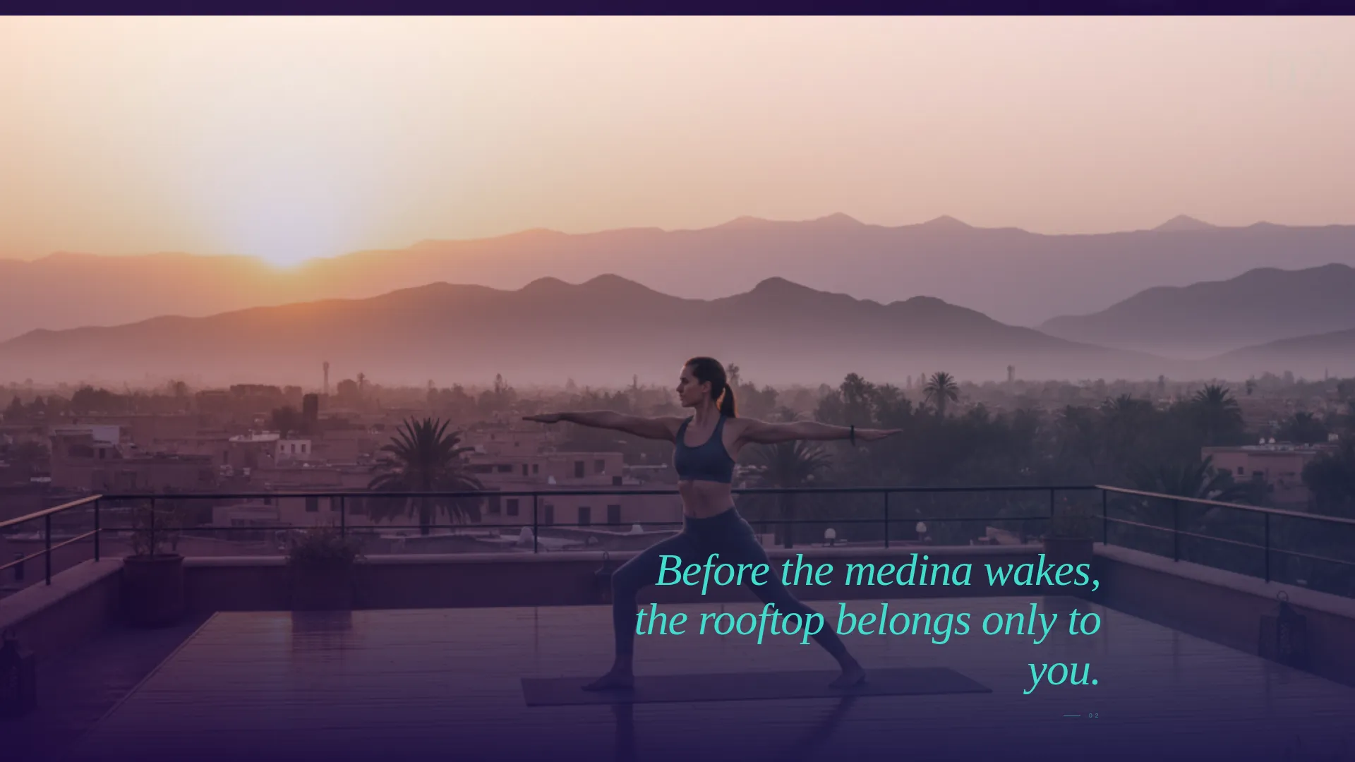 Morocco Wellness Retreat Landing Page Template