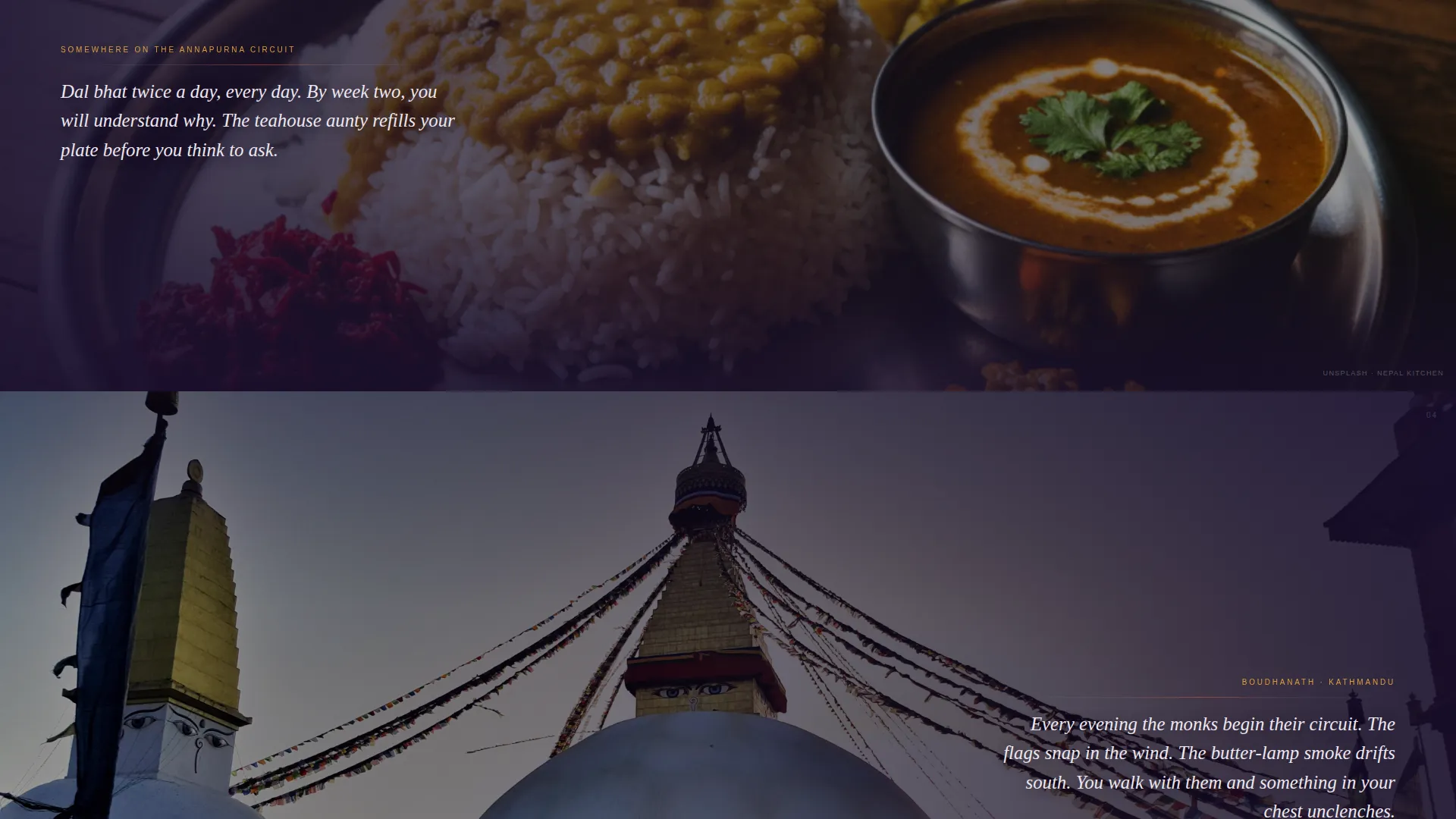 Nepal Travel Professional Website Template