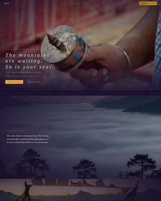 Nepal Travel Professional Website Template