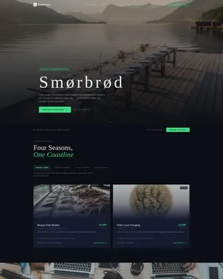 Immersive Norway Food & Culinary Tour Landing Page