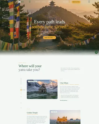 Travel Agency & Tour Operator Booking Website Template