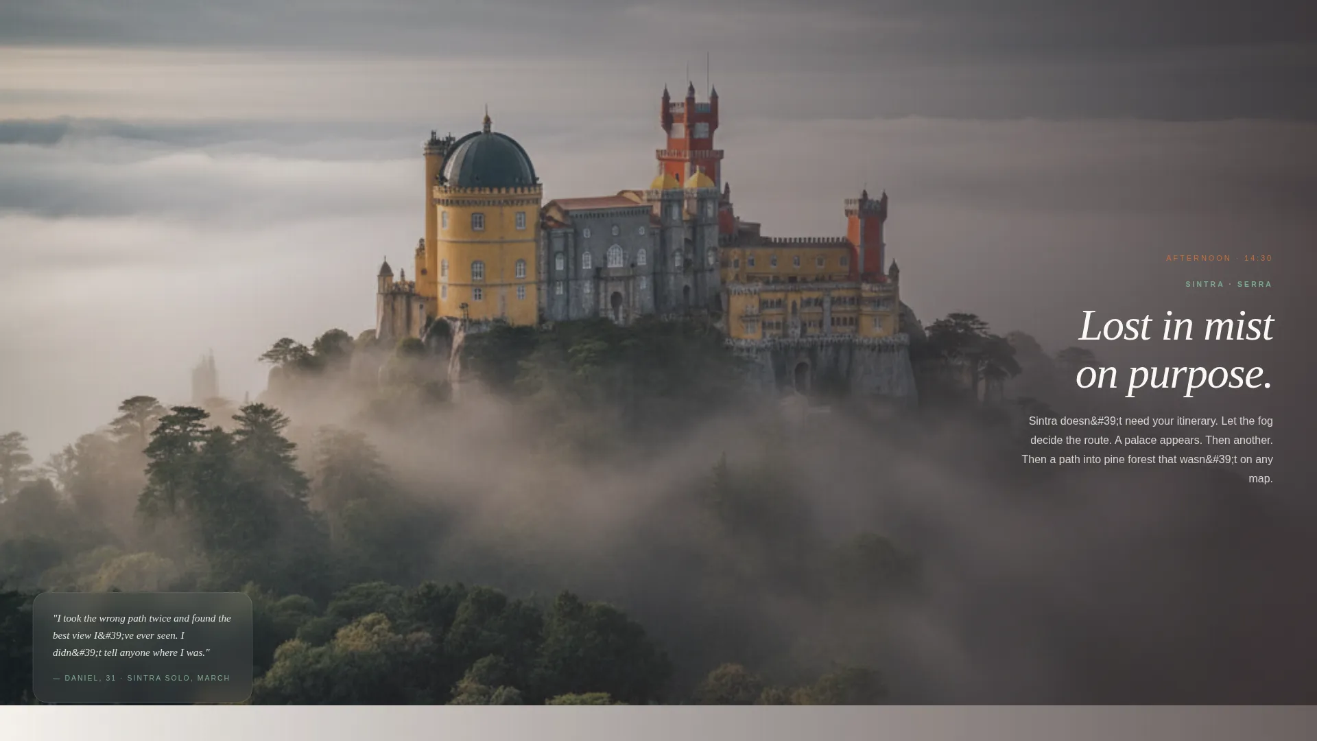 Portugal Travel Complete Booking Website Template