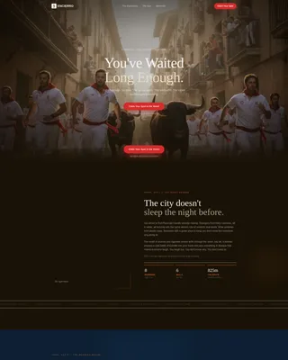 Festival & Event Tourism Booking Website Template