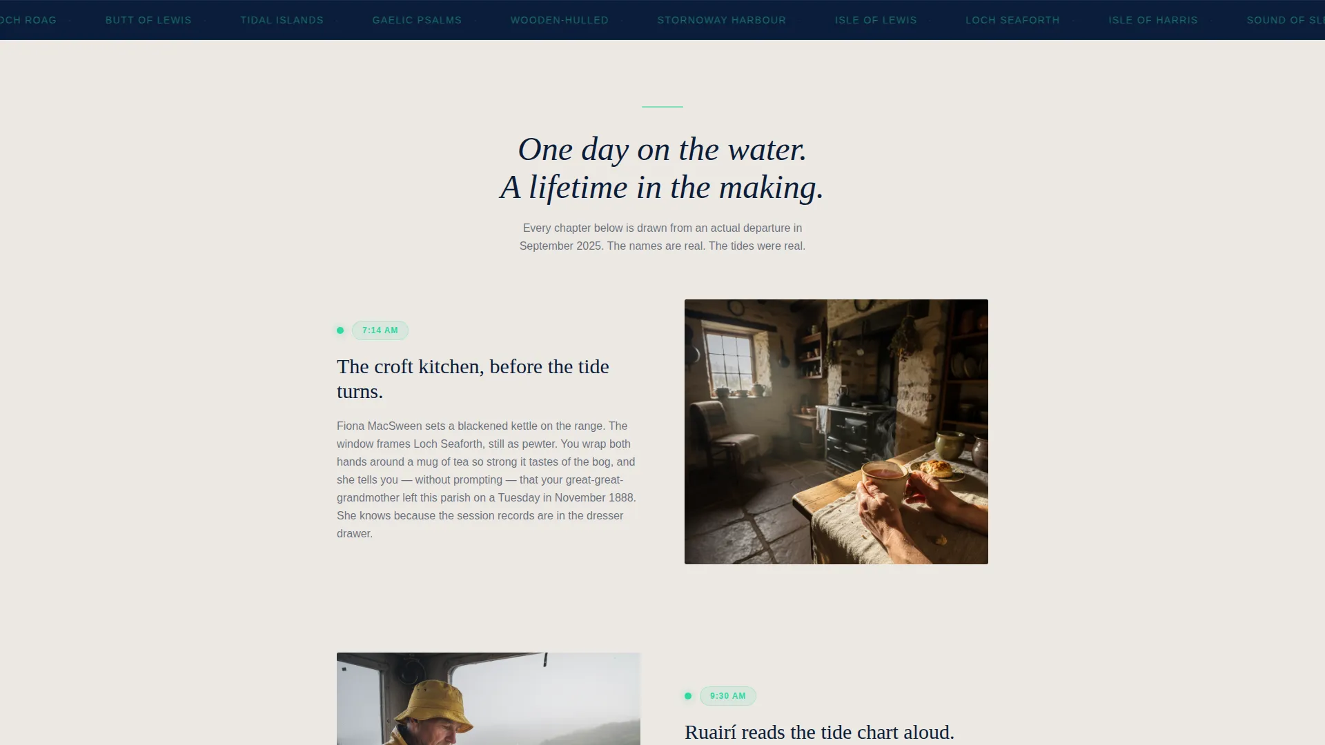 Scotland Travel Booking Website Template
