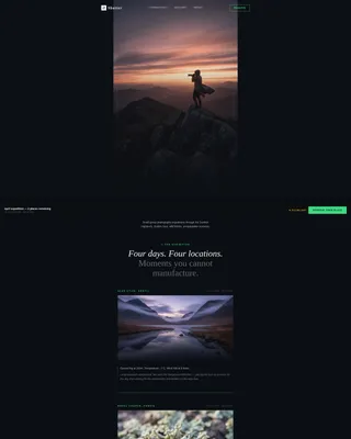 Photography Landing Page Template
