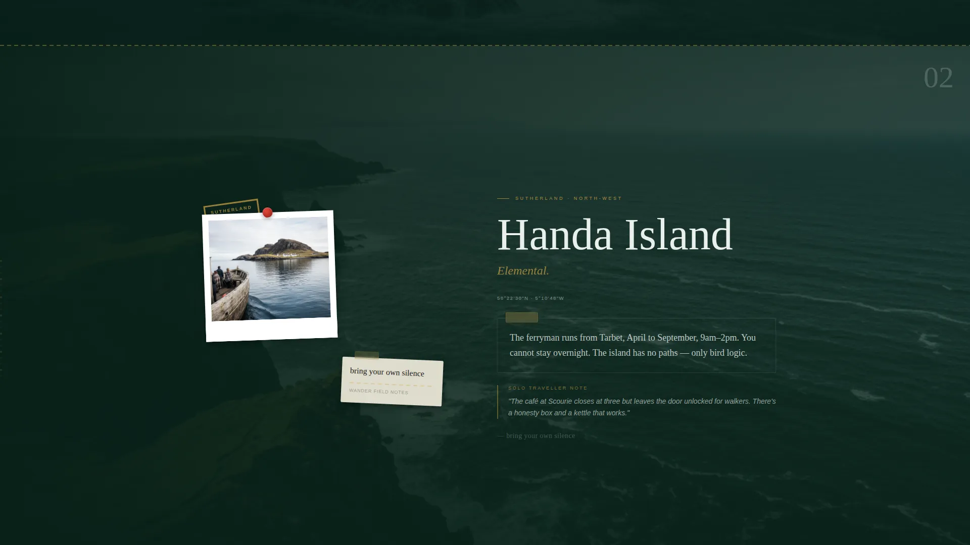 Scotland Travel Specialist Booking Website Template