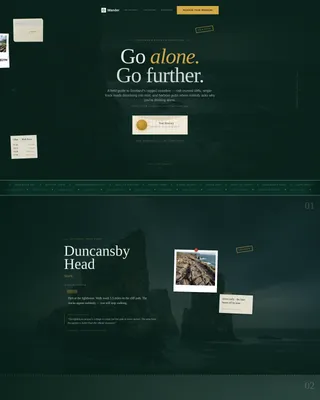 Scotland Travel Specialist Booking Website Template