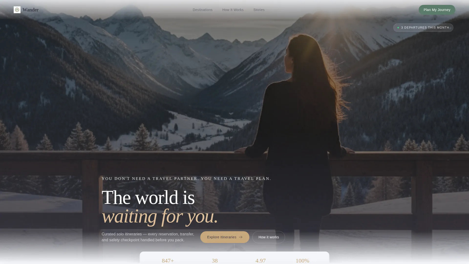 Travel Blog & Guide Booking Website Template