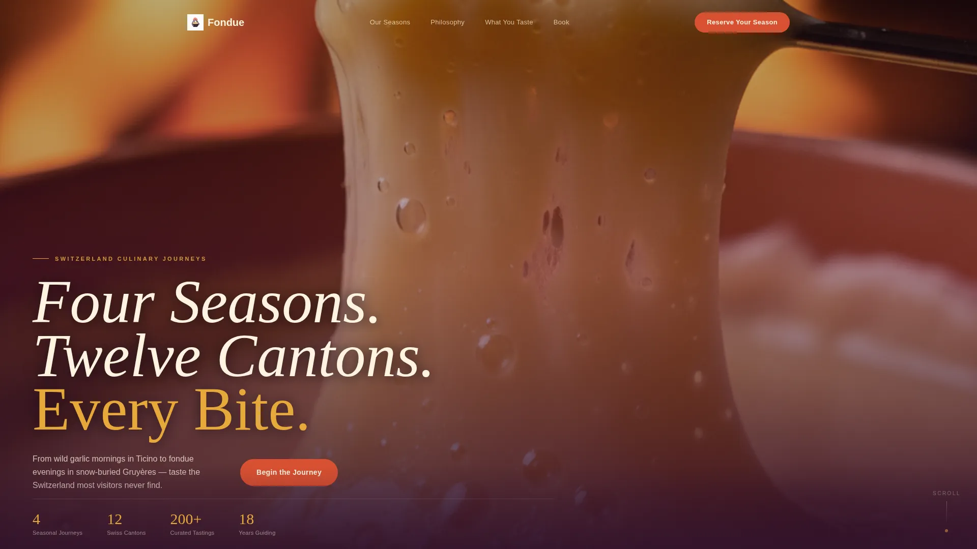 Switzerland Travel Advanced Booking Website Template