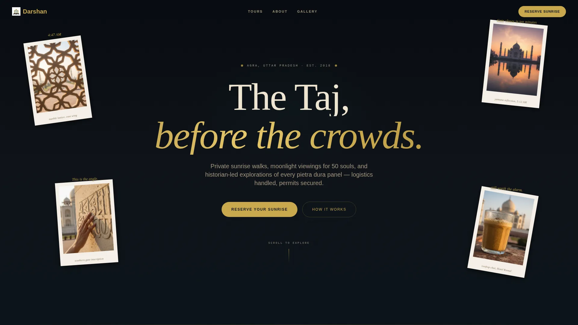 Cultural & Heritage Tourism Booking Website Template