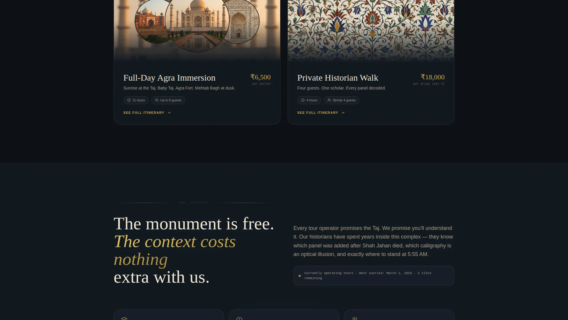 Cultural & Heritage Tourism Booking Website Template