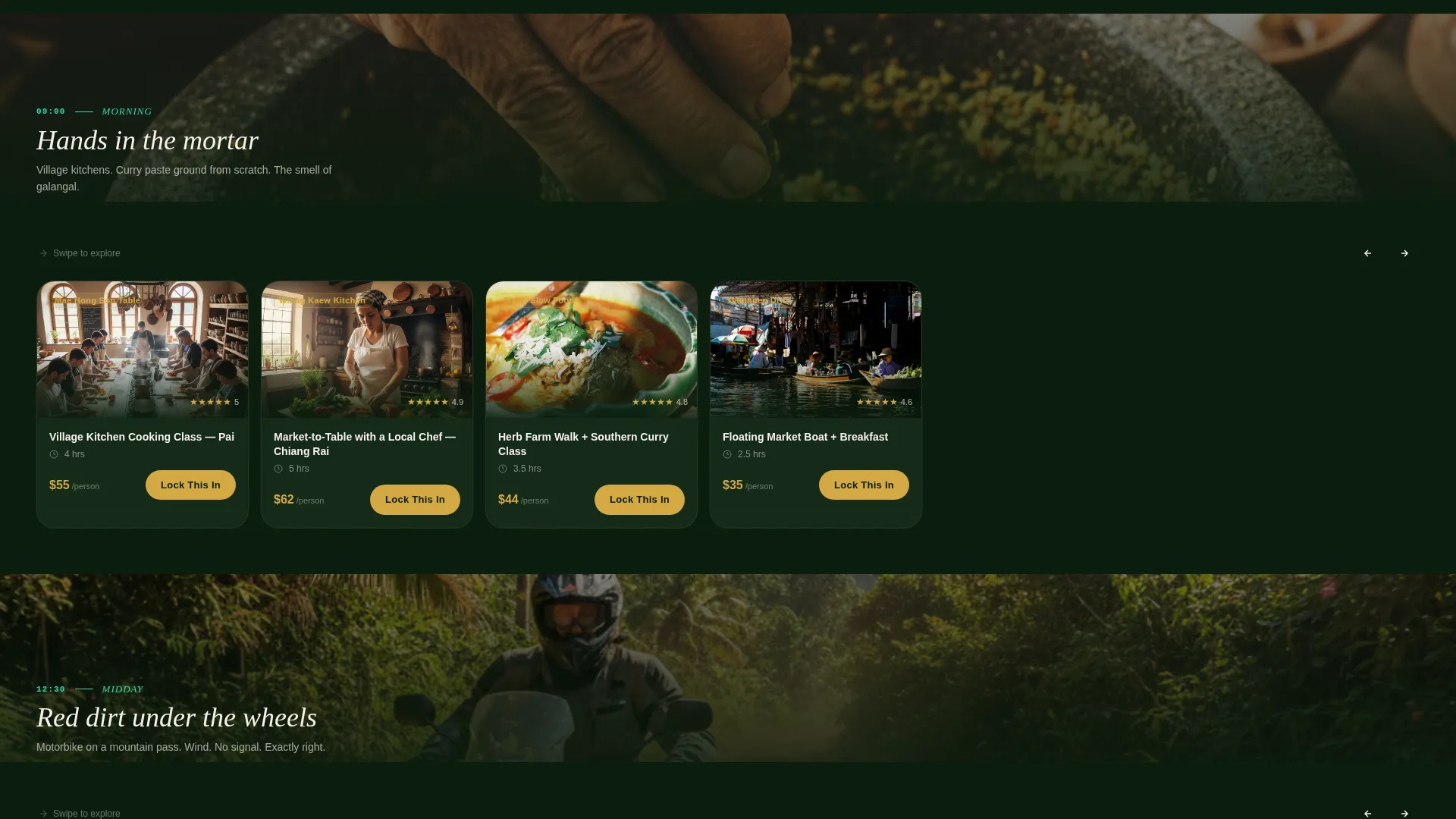 Thailand Travel Professional Website Template