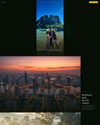Thailand Travel Specialist Booking Website Template