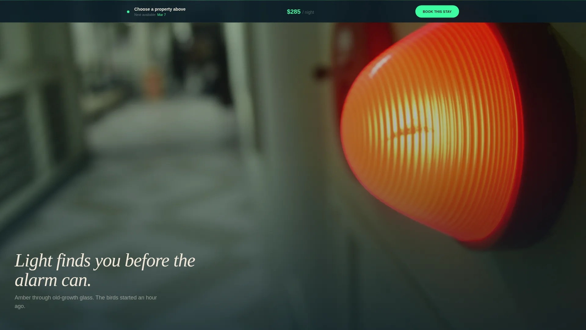Campground & Glamping Advanced Booking Website Template