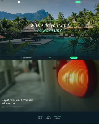 Campground & Glamping Advanced Booking Website Template