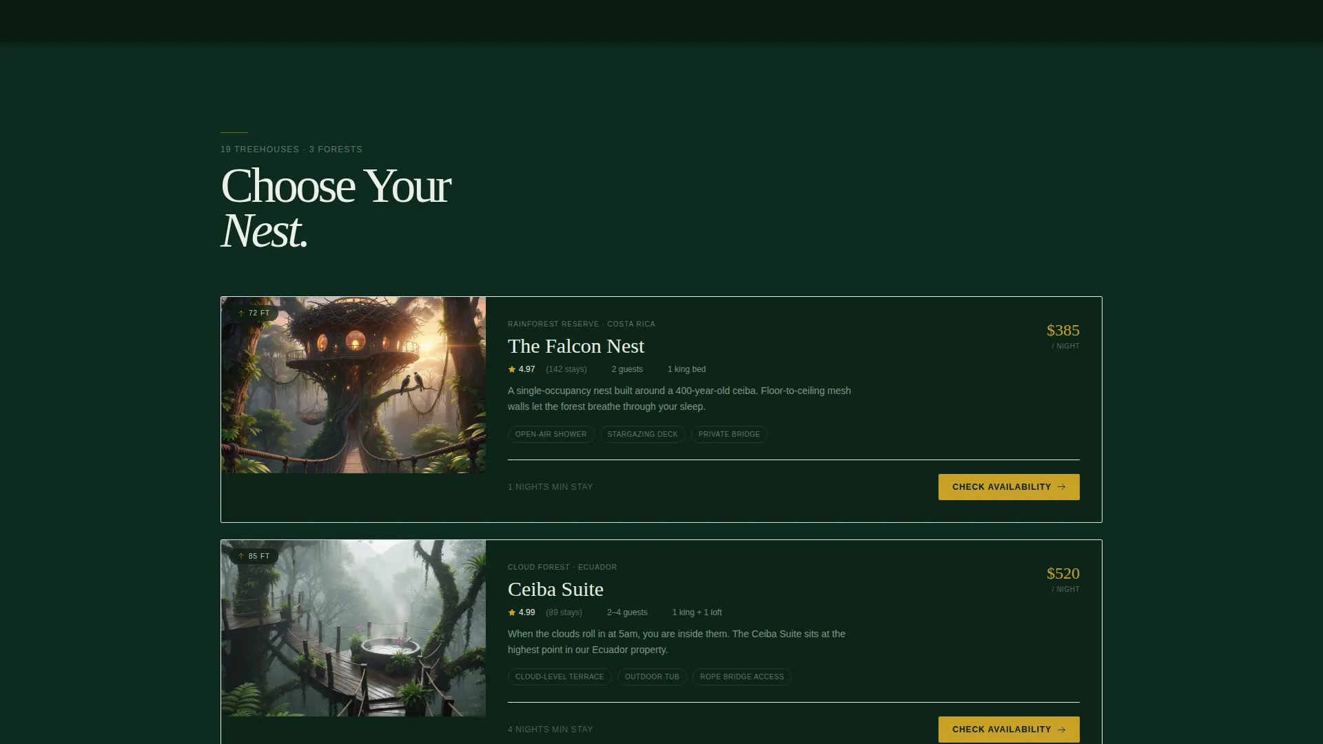 Hotel & Resort Advanced Booking Website Template