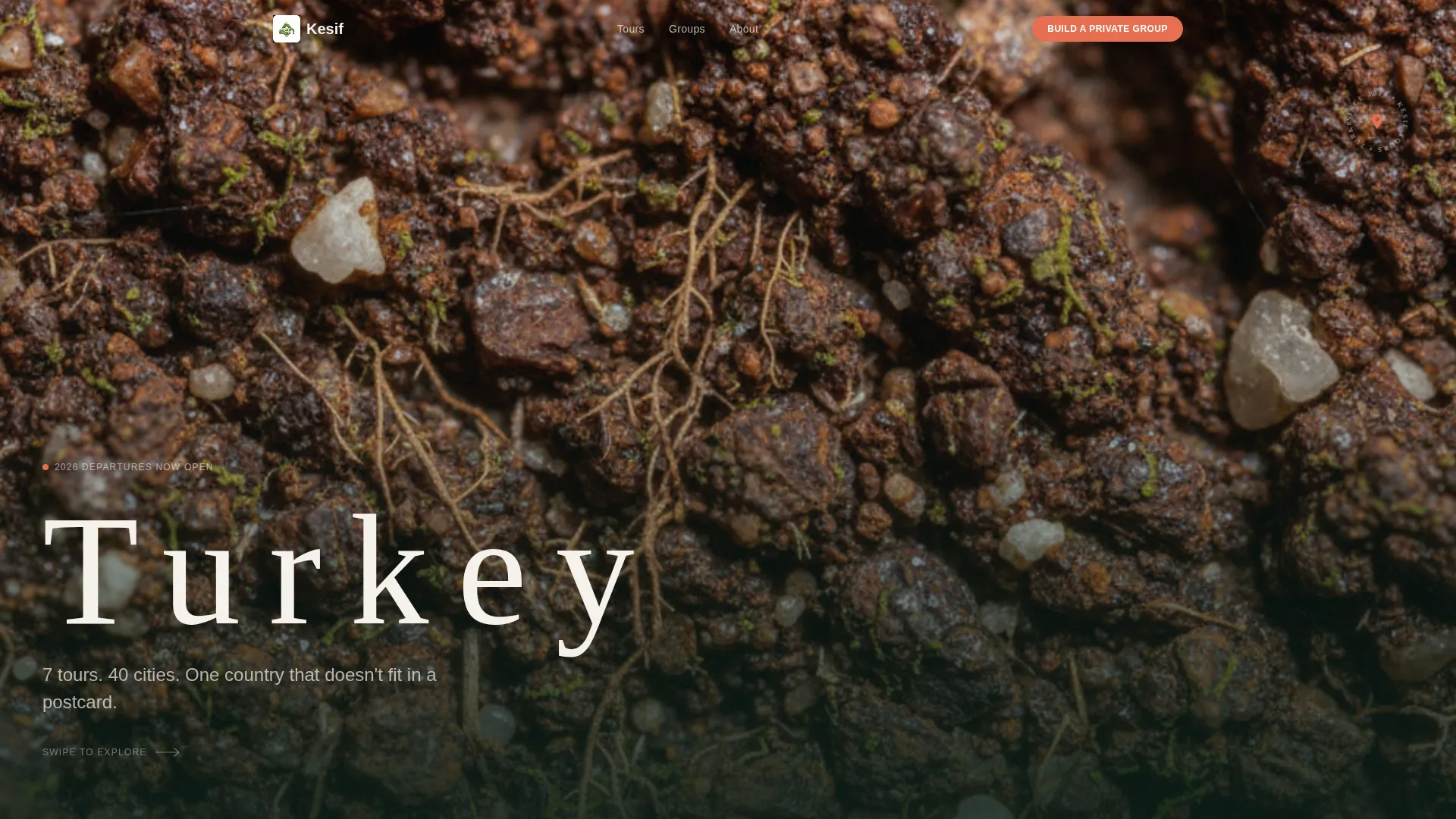 Turkey Travel Booking Website Template